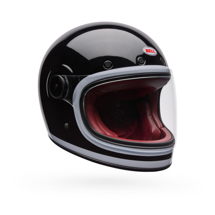 KASK MOTOCYKLOWY BELL BULLITT GT LANE BLACK WHITE