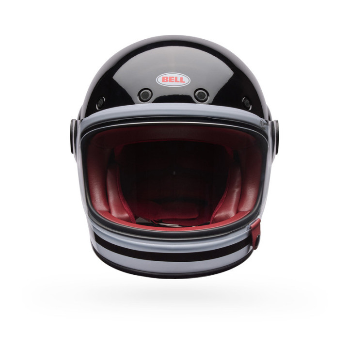 KASK MOTOCYKLOWY BELL BULLITT GT LANE BLACK WHITE