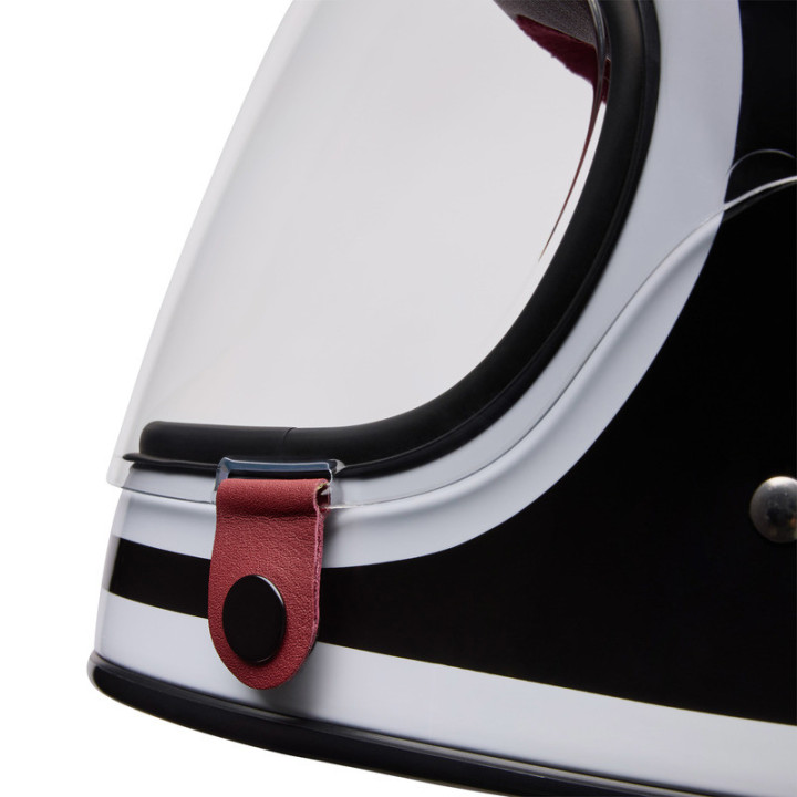 KASK MOTOCYKLOWY BELL BULLITT GT LANE BLACK WHITE