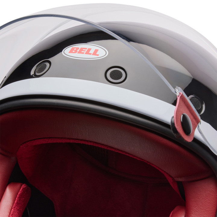 KASK MOTOCYKLOWY BELL BULLITT GT LANE BLACK WHITE