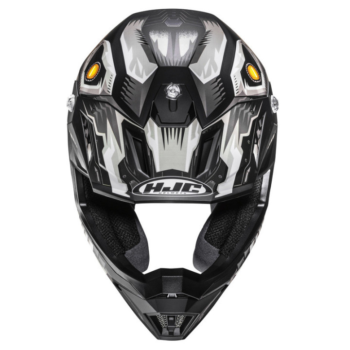 KASK MOTOCYKLOWY HJC C50 MECHA BEAST BLACK GREY