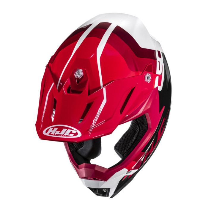 KASK MOTOCYKLOWY HJC C50 PRIMAL RED WHITE