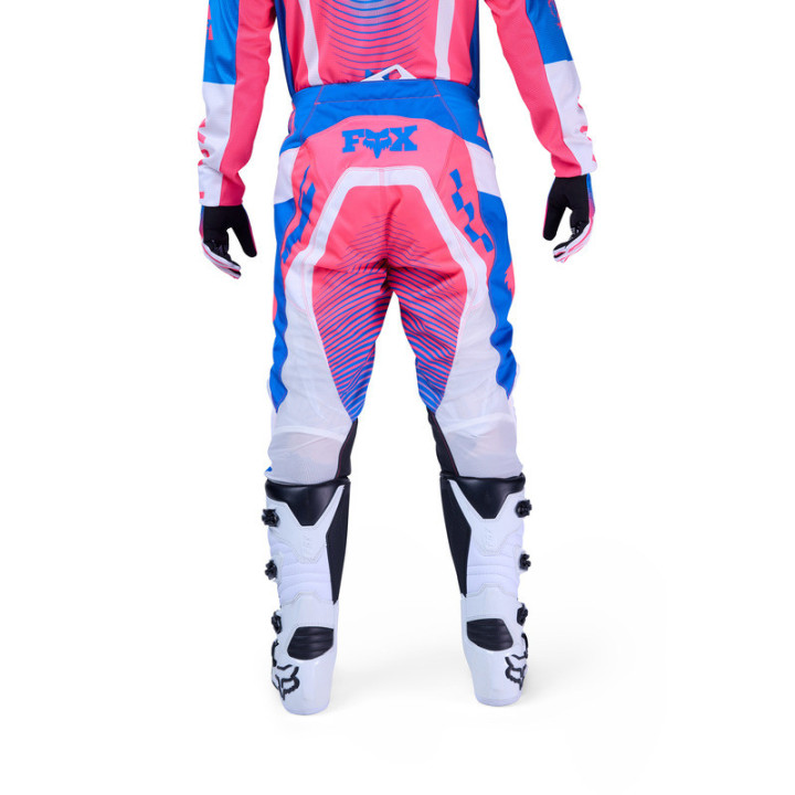 SPODNIE MOTOCYKLOWE FOX 180 COLLECT BLUE PINK