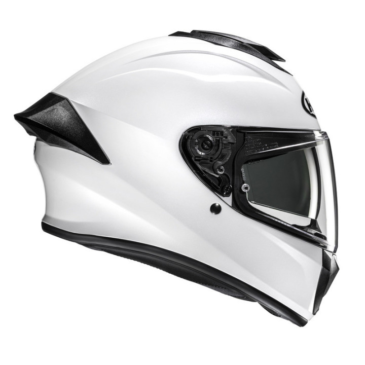 KASK MOTOCYKLOWY HJC C71 SOLID PEARL WHITE