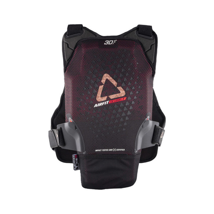 OCHRANIACZ KLATKI PIERSIOWEJ DAMSKI LEATT 3DF AIRFIT EVO BLACK (172-178CM) L