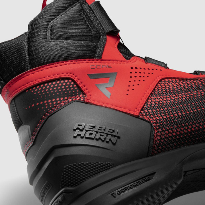 BUTY MOTOCYKLOWE REBELHORN CORE BLACK RED