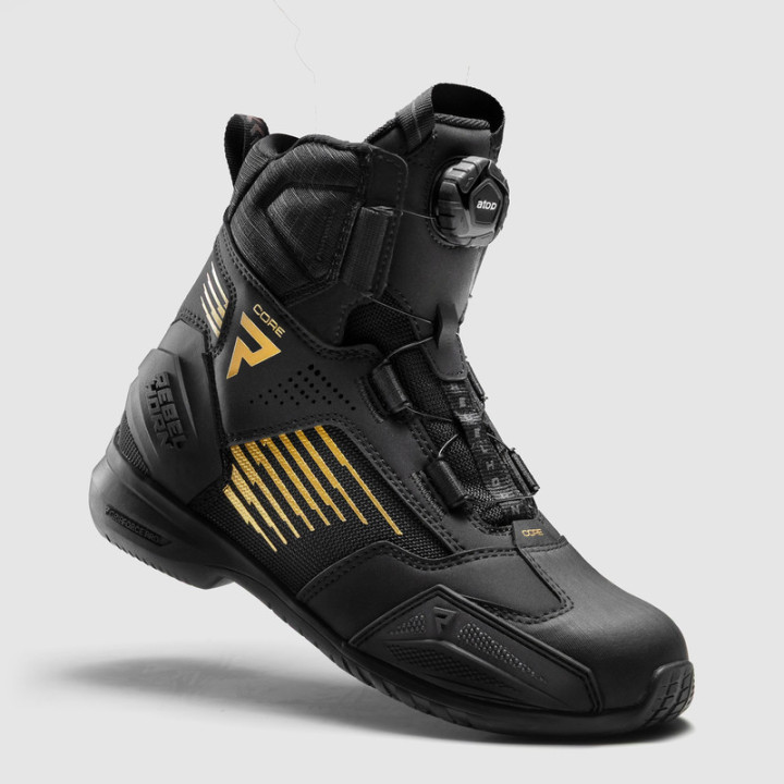 BUTY MOTOCYKLOWE REBELHORN CORE BLACK GOLD