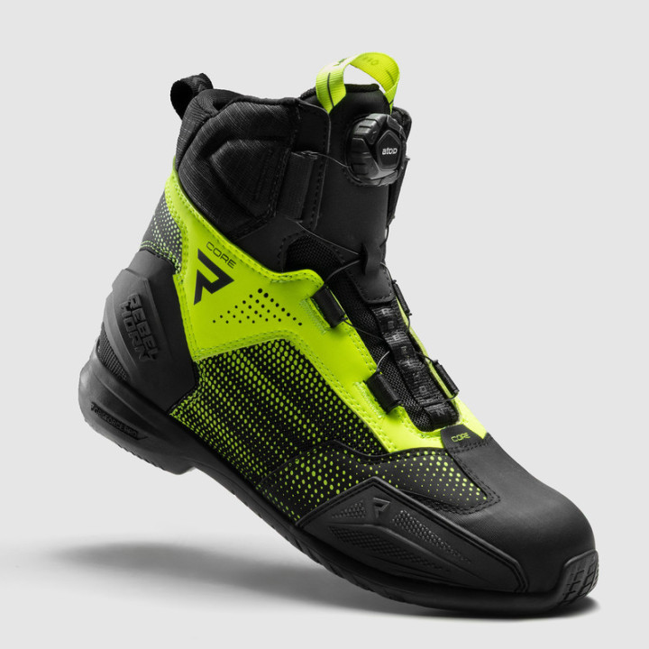 BUTY MOTOCYKLOWE REBELHORN CORE BLACK FLUO YELLOW