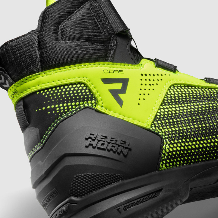 BUTY MOTOCYKLOWE REBELHORN CORE BLACK FLUO YELLOW