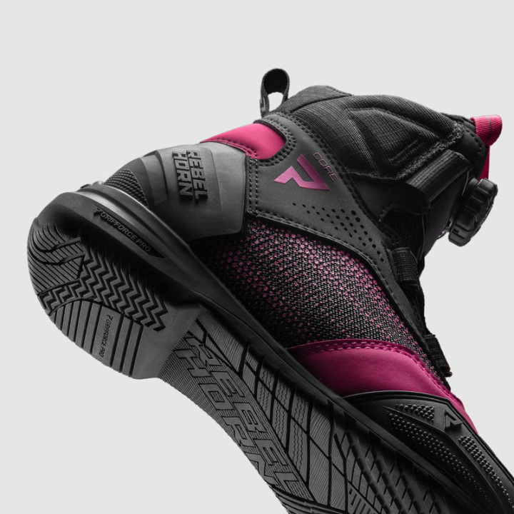 BUTY MOTOCYKLOWE REBELHORN CORE BLACK PINK