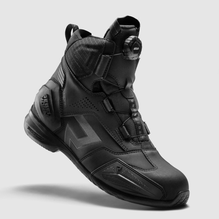 BUTY MOTOCYKLOWE REBELHORN CORE BLACK WODOODPORNE