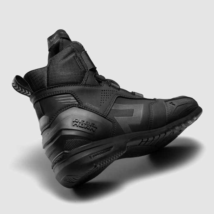 BUTY MOTOCYKLOWE REBELHORN CORE BLACK WODOODPORNE