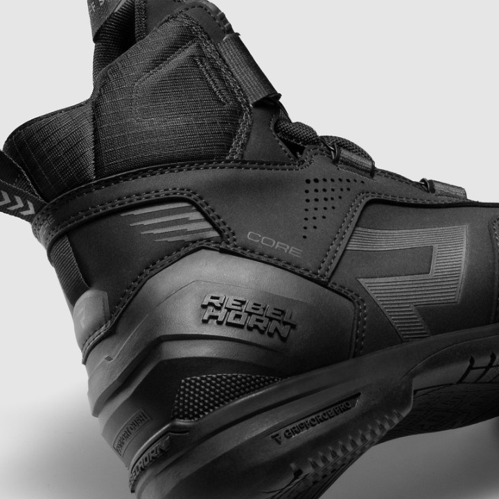 BUTY MOTOCYKLOWE REBELHORN CORE BLACK WODOODPORNE