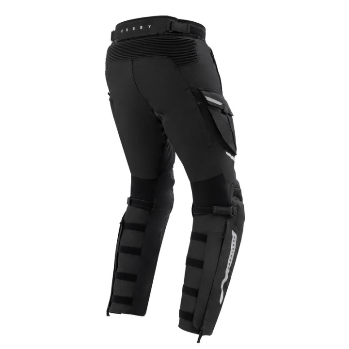 SPODNIE MOTOCYKLOWE TEKSTYLNE REBELHORN CUBBY 5 BLACK (DŁUGA