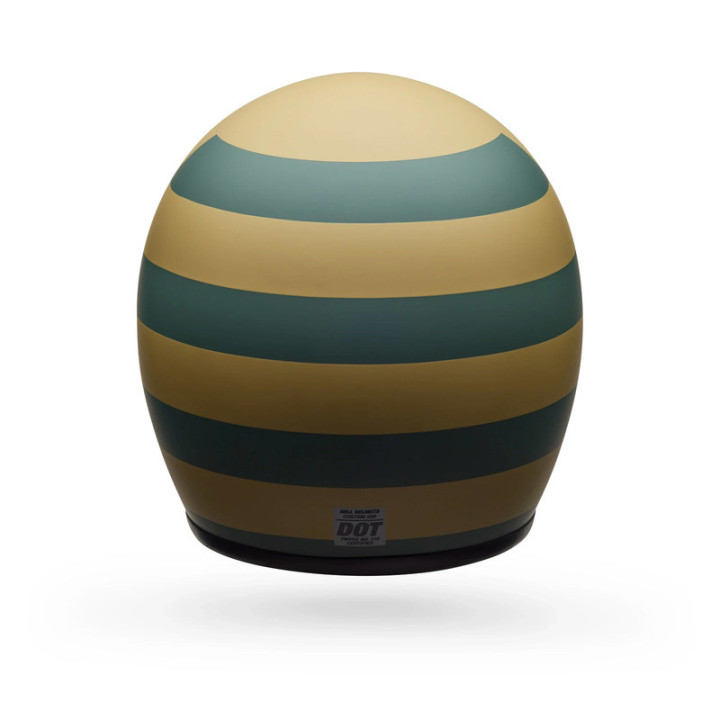 KASK MOTOCYKLOWY BELL CUSTOM 500 PARLOR MATTE EMERALD GOLD