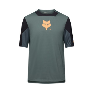 KOSZULKA ROWEROWA JUNIOR FOX DEFEND CREATION SAGE