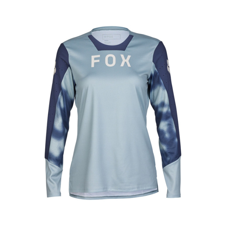 KOSZULKA ROWEROWA Z DŁUGIM RĘKAWEM DAMSKA FOX DEFEND TAUNT GUNMETAL L