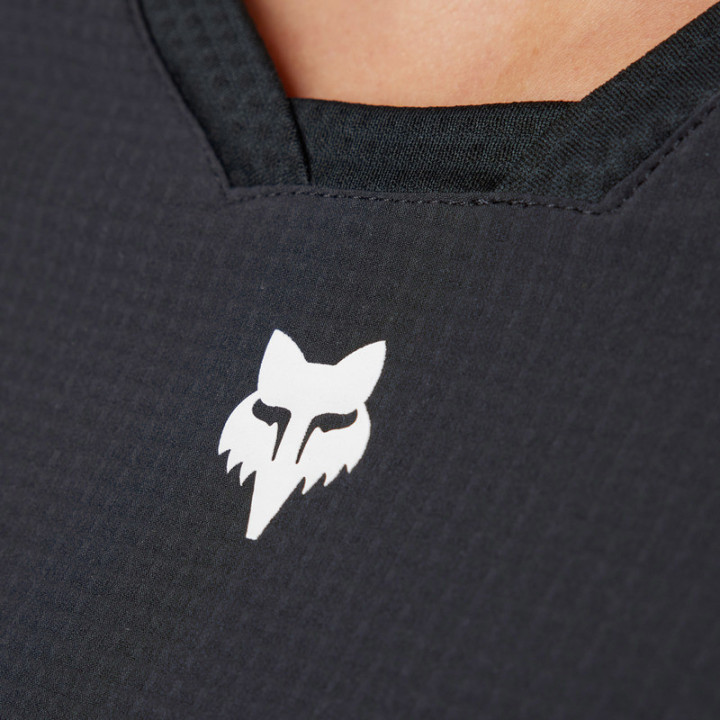 KOSZULKA ROWEROWA Z DŁUGIM RĘKAWEM DAMSKA FOX DEFEND THERMAL BLACK