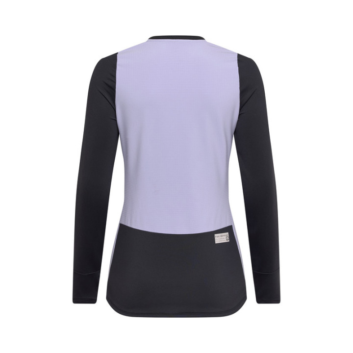 KOSZULKA ROWEROWA Z DŁUGIM RĘKAWEM DAMSKA FOX DEFEND THERMAL LILAC