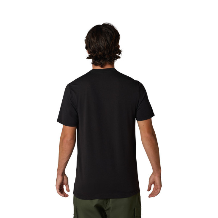 T-SHIRT FOX DIFFUSE DRI-RELASE BLACK M