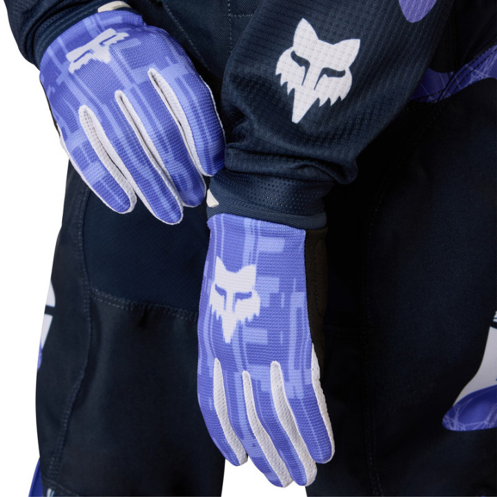 BLUZA MOTOCYKLOWA JUNIOR FOX 180 DIFFUSE SE BLUEBERRY