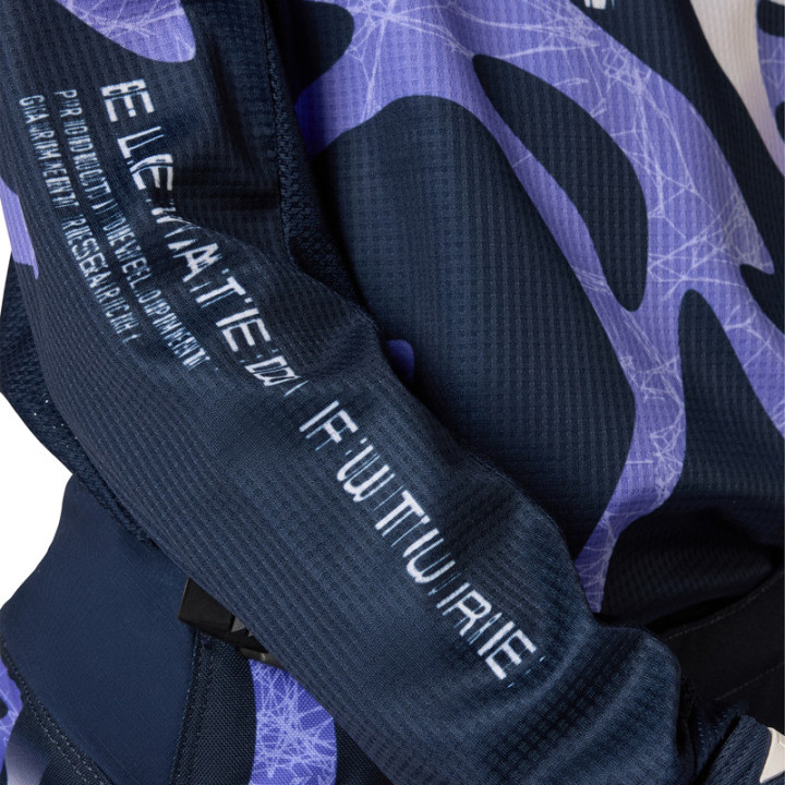 BLUZA MOTOCYKLOWA JUNIOR FOX 180 DIFFUSE SE BLUEBERRY