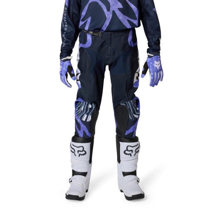 SPODNIE MOTOCYKLOWE JUNIOR FOX 180 DIFFUSE SE BLUEBERRY