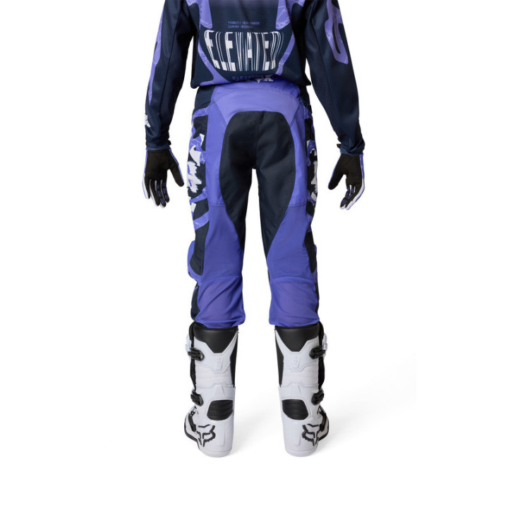 SPODNIE MOTOCYKLOWE JUNIOR FOX 180 DIFFUSE SE BLUEBERRY