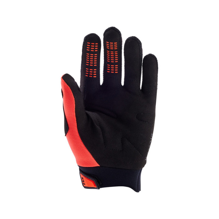 RĘKAWICE MOTOCYKLOWE JUNIOR FOX DIRTPAW FLUO ORANGE