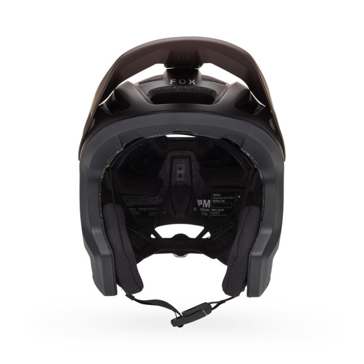 KASK ROWEROWY FOX DROPFRAME PRO GRID COCOA