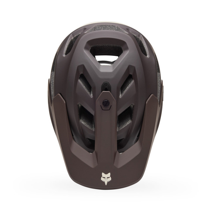 KASK ROWEROWY FOX DROPFRAME PRO GRID COCOA