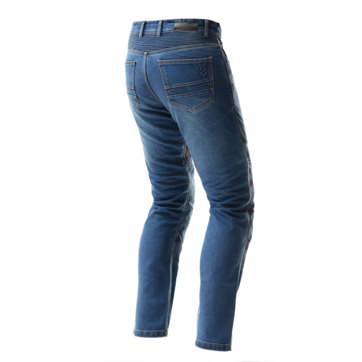 JEANSY MOTOCYKLOWE REBELHORN EAGLE 4 WASHED BLUE SLIM FIT