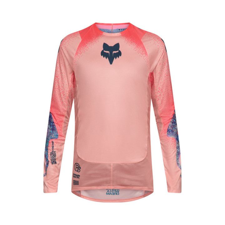 BLUZA MOTOCYKLOWA FOX FLEXAIR VISION LE PEACH