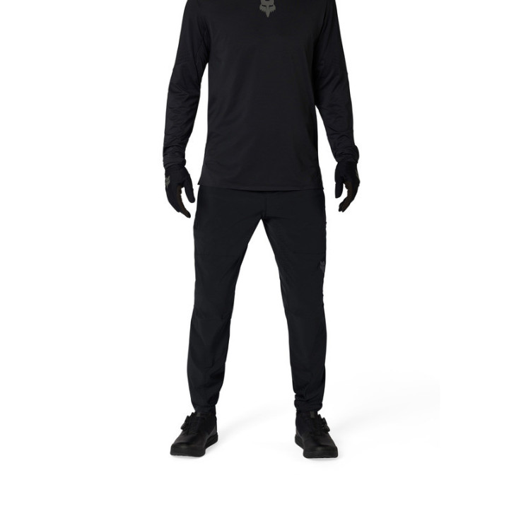 SPODNIE ROWEROWE FOX FLEXAIR BLACK