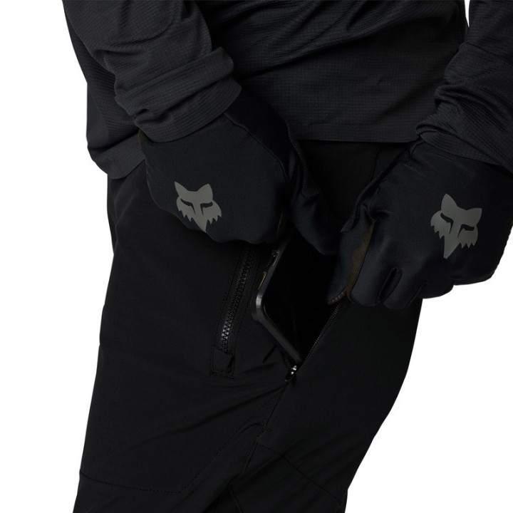 SPODNIE ROWEROWE FOX FLEXAIR BLACK