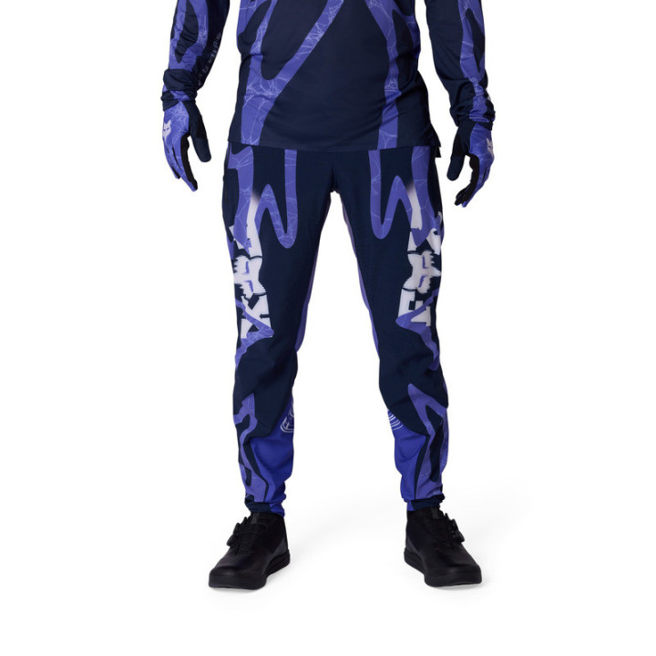 SPODNIE ROWEROWE FOX FLEXAIR DIFFUSE SE BLUEBERRY