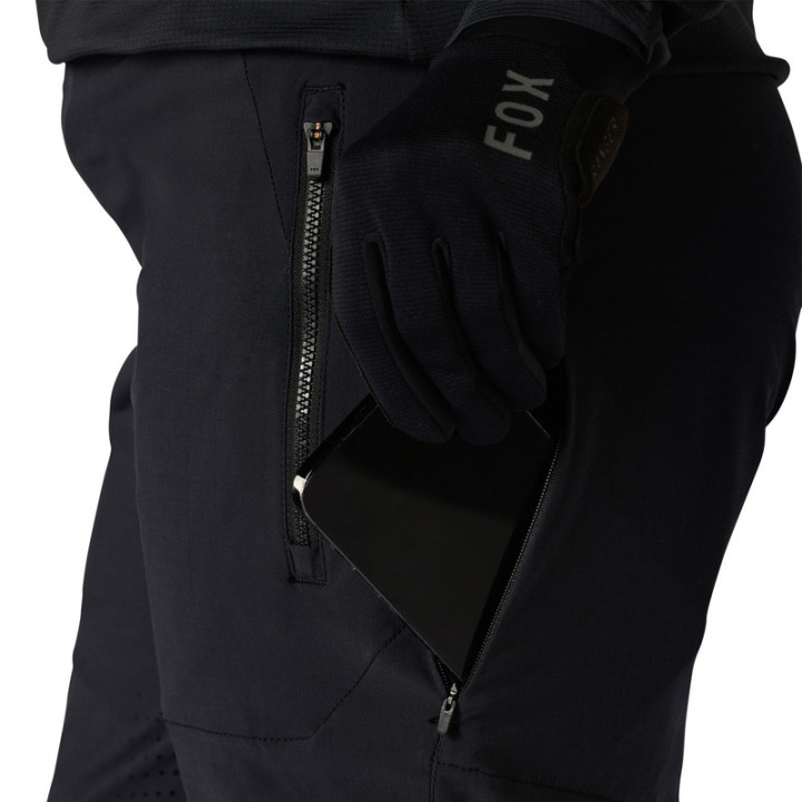SPODNIE ROWEROWE DAMSKIE FOX FLEXAIR BLACK