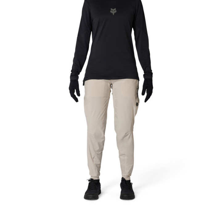 SPODNIE ROWEROWE DAMSKIE FOX FLEXAIR CHALK
