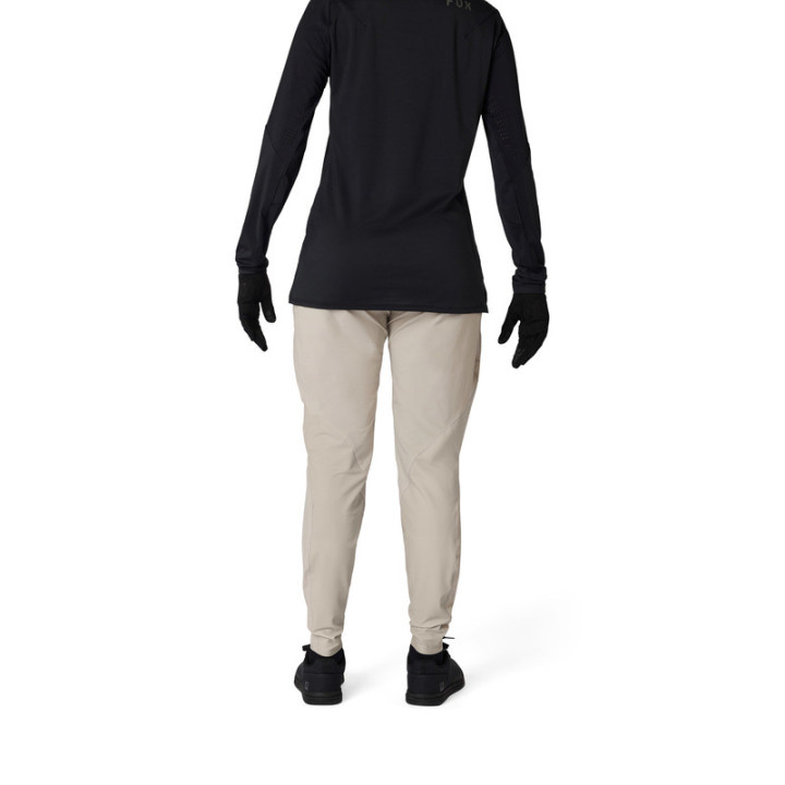 SPODNIE ROWEROWE DAMSKIE FOX FLEXAIR CHALK
