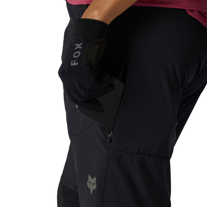 SPODENKI ROWEROWE DAMSKIE FOX FLEXAIR BLACK