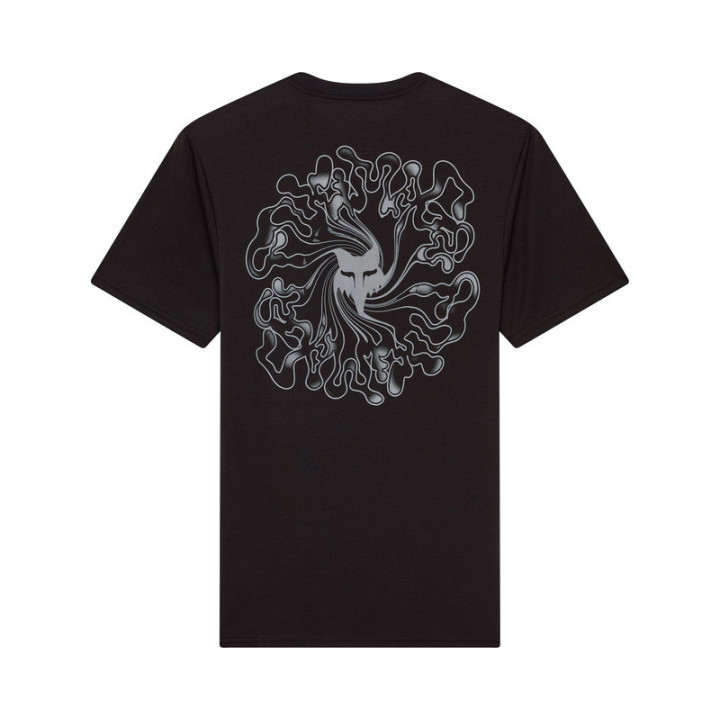T-SHIRT FOX FREQUENCY TECH BLACK S