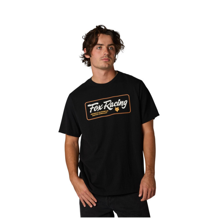 T-SHIRT FOX FUEL 195 ORIGINAL BLACK M