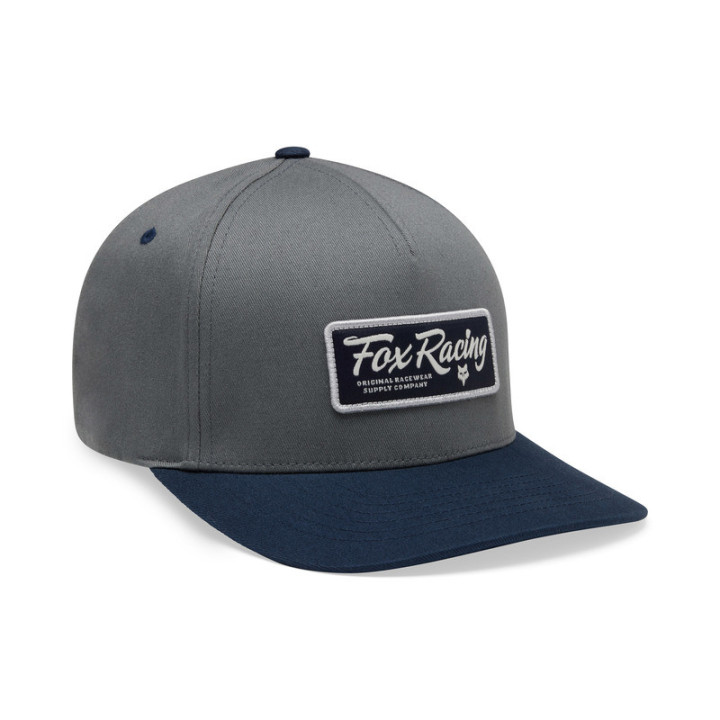 CZAPKA Z DASZKIEM FOX FUEL FLEXFIT PEWTER