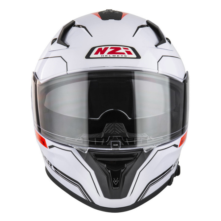 KASK MOTOCYKLOWY NZI GO RIDER STREAM DUO SOLID NOUVEAU WHITE
