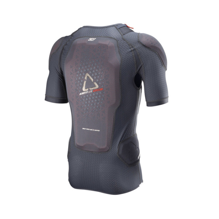 T-SHIRT Z OCHRANIACZAMI LEATT 3DF AIRFIT LITE EVO BLACK