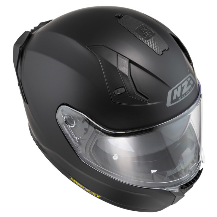 KASK MOTOCYKLOWY NZI GO RIDER STREAM DUO MATT BLACK