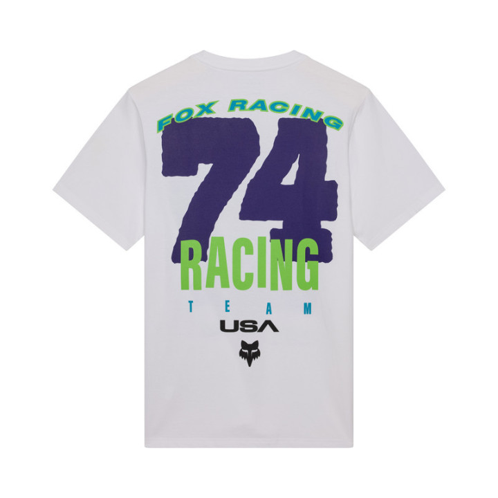 T-SHIRT FOX HARDCORE 195 ORIGINAL WHITE