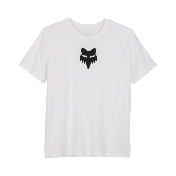 T-SHIRT DAMSKI FOX HEAD WHITE