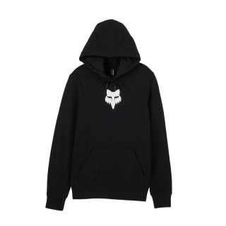 BLUZA Z KAPTUREM DAMSKA FOX HEAD BLACK