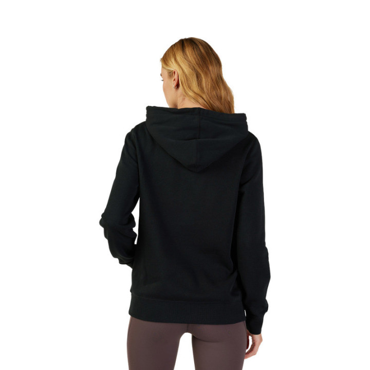BLUZA Z KAPTUREM DAMSKA FOX HEAD BLACK